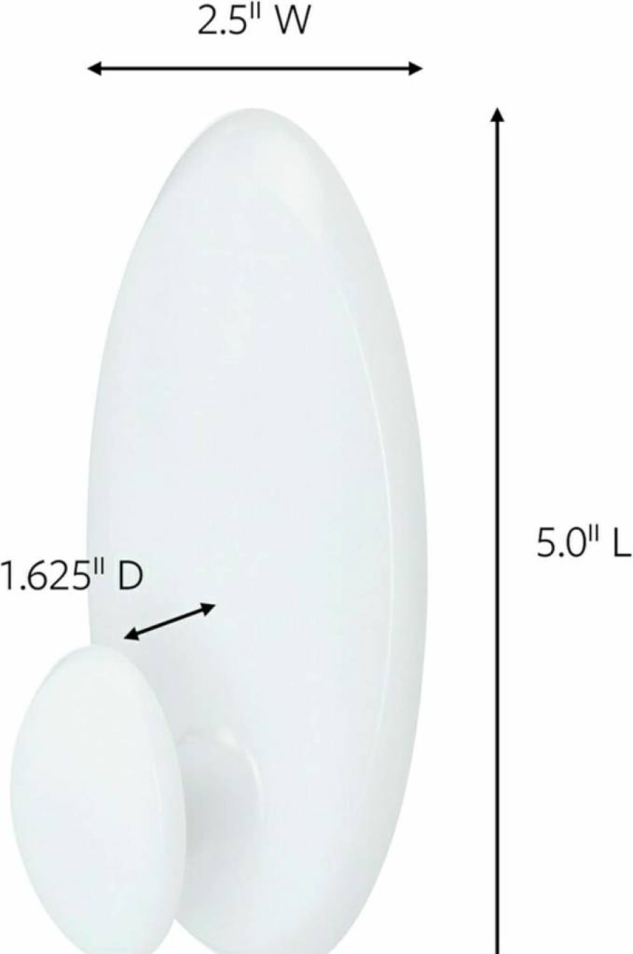 Command Heavy Duty Wall Hooks for Hangers - 7.5 lb Weight Capacity, Holds 3 Plastic or 7 Metal Hangers, Includes 2 Command Strips for Laundry Room, Closet & Bedroom Organization