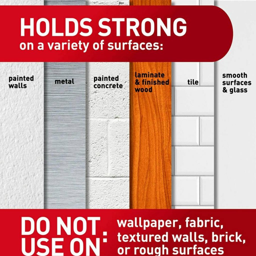 Command Heavy Duty Picture Hanging Strips Mixed Pack - 16 Pairs Damage-Free Hanging Strips for Heavyweight Frames & Decor